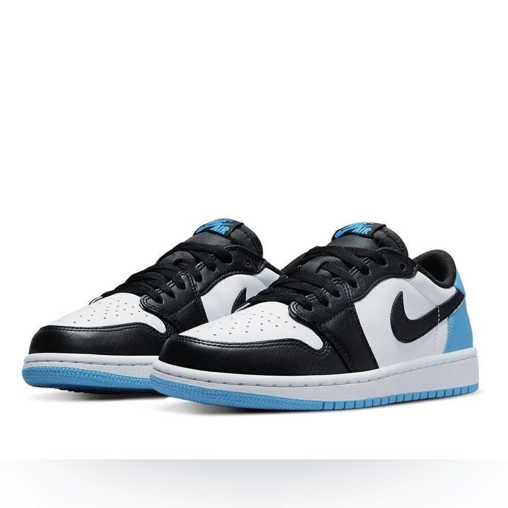 Nike Women's Air Jordan 1 Retro‎ Low OG UNC Dark Powder Blue SZ 8 CZ0775-104 New